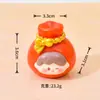 Edición de Año Nuevo Figurita Linda Auspiciosa Caja Sorpresa Decoración Hecha a Mano DIY Accesorios Decoración Festiva de Escritorio Sala de Estar Hogar Prosperidad Figurita Linda Pequeños Adornos