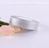Cinta dorada y plateada de 2 cm, nudo de flor hecho a mano, material, accesorios para ramo de dibujos animados, lazo de 1.2 cm, cinturón de cebolla, venta al por mayor en stock