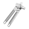 Herramientas de cocina abrelatas de acero inoxidable cuchillo manual de acero inoxidable para latas abrelatas de lata
