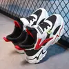 Zapatillas para niño estilo nuevo otoño e invierno piel impermeables para estudiantes de primaria, niños medianos y grandes, zapatos casuales para correr