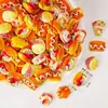Pan de Chocolate Simulado, Tartaletas de Huevo, Galletas, Juguetes de Comida, Juguetes Hechos a Mano para Armar, Accesorios de Resina, Adornos Miniatura Tridimensionales
