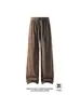 Otoño 2026 Nuevo Estilo Pantalones Rectos de Jacquard Espiga Blanca M-5XL HK26705-TeP28