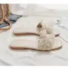 Sandálias Femininas de Verão 2026, Estilo Chanel Elegante, Sola Reta, para Uso Externo, Modernas e Versáteis