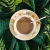 Souvenirs con Buen Aspecto, Regalos para Casa Nueva, Recién Casados, Regalos de Boda, Tazas de Café, Tazas para Té de Flores, Mejores Amigos
