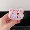 Oso Pequeño Travestismo Hola Gato Kt Muñeco de Peluche Accesorios Muñeco de Dibujos Animados Broche para Ropa Zapato Bolsa Decoración DIY
