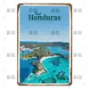 Pinturas de Lata Retro Americanas de Paisajes Urbanos, Edificios, Hoteles y Artesanías para Decoración de Paredes de Sala de Estar Hechas a Medida por el Fabricante Más Vendidas