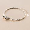 Pulseira Sino de Prata S925 Ins Novo Estilo Chinês Nicho Luz Luxo Elegante Joia Exquisita S6153