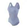 Ropa interior moldeadora de una pieza con botones para ceñir la cintura, súper vendida en comercio exterior transfronterizo para mujeres, control de abdomen, levantamiento de glúteos, modelado corporal y esculpido corporal