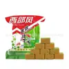 Isca Vitamínica Cubo Dispersora de Vento Ocidental 800g, Isca com Cheiro de Minhoca Vermelha para Carpa e Carpa Capim, 32 Pacotes por Peça