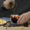 Empaque de seguridad transfronterizo paquete múltiple taza de vidrio doble taza para beber café taza de huevo transfronterizo explosiones algodón perlado