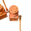 Tambor de turbina tipo 120, tambor de tensado manual para cinta transportadora suspendida de mina de carbón, dispositivo de tensado por engranaje helicoidal