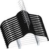 Colgador de Pantalones Flotado Transparente Ecológico al por Mayor con Pinzas Pinzas que no Marcan Organizador de Armario Colgador de Almacenamiento para Trajes Faldas Pantalones