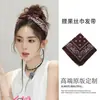 Pañuelo para la cabeza con estampado de girasol, Moderno y sencillo, Diadema elegante con diseño único, Accesorio para el cabello versátil y de moda