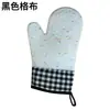 Guantes de aislamiento térmico de dos dedos para horno, guantes antiescaldaduras de silicona gruesa para hornear, guantes de cocina resistentes a altas temperaturas para horno microondas, antideslizantes