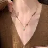 Collar Nuevo Estilo Disco Estrella Maillard con Perlas para Mujer, Elegante Cadena para Suéter de Gama Alta con un Toque de Lujo Ligero