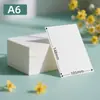 Entrega Directa de Fábrica Papel Blanco Holandés Cartulina Blanca A4/A5/A6 para Dibujo Artístico y Carteles Hechos a Mano, Cartulina Blanca Dura Gruesa