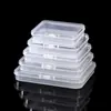 Caja de Plástico 1.5Cm8Cmpp Caja de Almacenamiento Rectangular Caja de Piezas Transparentes Caja de Empaque para Productos Pequeños Venta al Por Mayor