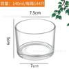 Vaso Hidropônico Quadrado de Vidro Personalizado Vaso de Suculentas Transparente Recipiente para Plantas Aquáticas Pothos Tanque de Tartaruga Tanque Quadrado