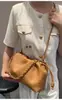 2024 Luojia Nuevo Bolso Flamenco* Bolso Nube Bolsa de la Suerte Nuevo Estilo Chino Bolso de Hombro Simple Bolso para Debajo del Brazo Versátil de Moda