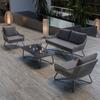 Sofá nórdico para exteriores, para ocio, patio, casa de campo, exterior, creativo, hotel, resort, silla de ratán, muebles combinados