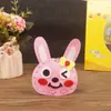 Paquete de Materiales de Producción para Manualidades DIY de Costura No Tejida Colgante de Llave Dibujos Animados Creativos Educativos para Niños Guardería