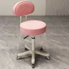 Salão de Beleza Barbeiro Banqueta Cabelereiro Manicure Maquiador Banqueta de Trabalho Grande Roda Cadeira para Casa Giratória de Maquiagem