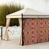 Toldo de Tenda Transfronteiriça Secagem Rápida Repelente à Água e à Prova de Umidade Cortina de Piquenique ao Ar Livre Cortina de Acampamento