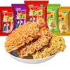 Fideos instantáneos secos Halal, fideos crujientes tamaño palma de cinco sabores Jiuzhou, paquetes de snacks, fideos secos, venta al por mayor por caja, Turquía