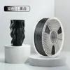 Tres Consumibles de Impresión 3D SUNLU Verdes Seda Bicolor PLA 1.75mm Impresora 1KG Línea Limpia
