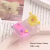 Acessórios de Resina Desenho Animado DIY Cama Pequena Conto de Fadas Luminosa Gel de Chantilly Grampo de Cabelo Feito à Mão Capa de Celular Acessórios para Fivela de Sapato