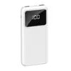 Powerbanks para Celulares Transparente 20000mAh Capa com Cordão