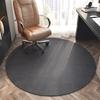 Tapete para Pies de Silla de Computadora Tapete Antideslizante para Oficina Alfombra Redonda Hogar Dormitorio Cesta Colgante Piso Silla de Estudio Tapete de Piso