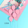 Hada Pequeña Doble Capa Enchufable Princesa Espuma EVA Esponja Bandera Príncipe Pastel Postre Mesa Decoración Horneado