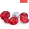 Rhinestones de Vidrio Irregulares con Base Puntiaguda Transfronterizos para Fundas de Teléfono, Arte de Uñas, Pegatinas Redondas, Accesorios de Ropa DIY, Venta al por Mayor