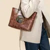 2026 Bolso de Mujer Nuevo Estilo Retro Bolso de Mano Bolso de Hombro Gran Capacidad Versátil Bolso de Viaje Estilo Étnico Bolso Tote para Mujer
