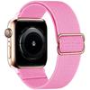 Adecuado para Correa de Apple Watch iwatch10 Correa Trenzada de Nailon Elástico Ajustable de Anillo Único Adecuado para Apple Watch