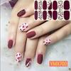 Novo Filme para Esmalte adesivos de unha adesivos de unha niunian adesivos completos adesivos de unha estampa de leopardo outono e inverno joias YMX693-708