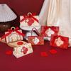 Nueva Caja de Dulces de Boda de Alta Gama, Bolsa de Dulces de Boda Creativa, Caja de Dulces Portátil, Caja Vacía, Caja de Papel, Venta al por Mayor de Cajas Vacías