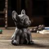 Nandi Novo Estilo Cerâmica Kung Fu Jogo de Chá Ornamentos Roxo Areia Chá Pet Ornamentos Boutique Wangcai Cão Chá Jogável Pet