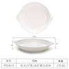 Prato de melamina imitação de porcelana louça de restaurante prato de plástico prato quadrado para refogar prato para prato frio de hotel prato para hot pot prato para acompanhamento