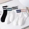 Meias Meias Femininas Primavera e Verão Finas Boca Rasa Meias de Barco Femininas Fofas Casuais Verão Respiráveis Desodorantes Meias Masculinas Atacado