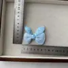 Lindos accesorios de lazo con orejas de conejo de lunares, calcetines, materiales de decoración para muñecos de mascotas, accesorios de bricolaje, decoraciones para sombreros