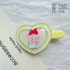 Pinza para el Cabello con Forma de Corazón de Color Caramelo de Dibujos Animados para Niñas Niños Pinza para el Cabello Dulce Femenina Linda Pinza para Flequillo Pequeña Pinza Accesorios para el Cabello