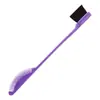 Salón de Belleza Cepillo Multicolor de Doble Punta para Bordes Cepillo para Cejas Herramienta para Arreglar Cabello Suelto Peine para Línea del Cabello Estilizado en Casa Nuevo