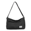 Nova bolsa de ombro grande capacidade para esportes e fitness, unissex, estilosa, simples, versátil, bolsa travesseiro para o dia a dia