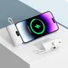 Carga de Emergencia Transfronteriza Inalámbrica Cápsula Power Bank Mini Compacto Portátil Carga Rápida Suministro de Energía Móvil Logo Impreso