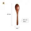 Cuchara de sopa al por mayor pala de arroz de nanmu para el hogar cuchara de postre cuchara de madera para niños cucharada sopera cucharón cuchara de madera madera
