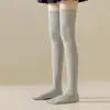 Calcetines de Algodón para Mujer Otoño e Invierno para Adelgazar la Pantorrilla con Micro-Presión, Moldeado Ligero, No Aprietan, Tubo Largo