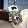 Adequado para Capa de Celular Xiaomi Porta Cartão Gato de Estimação Fofo Casca Macia À Prova de Poeira Troco Digital Moderna Criativa Borda Completa Juventude