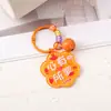 Chaveiro Criativo com Texto Inspirador, Porta-Chaves Fofo para Estudantes, Pingente de Sino, Decoração de Bolsa em Acrílico, Pequeno Presente